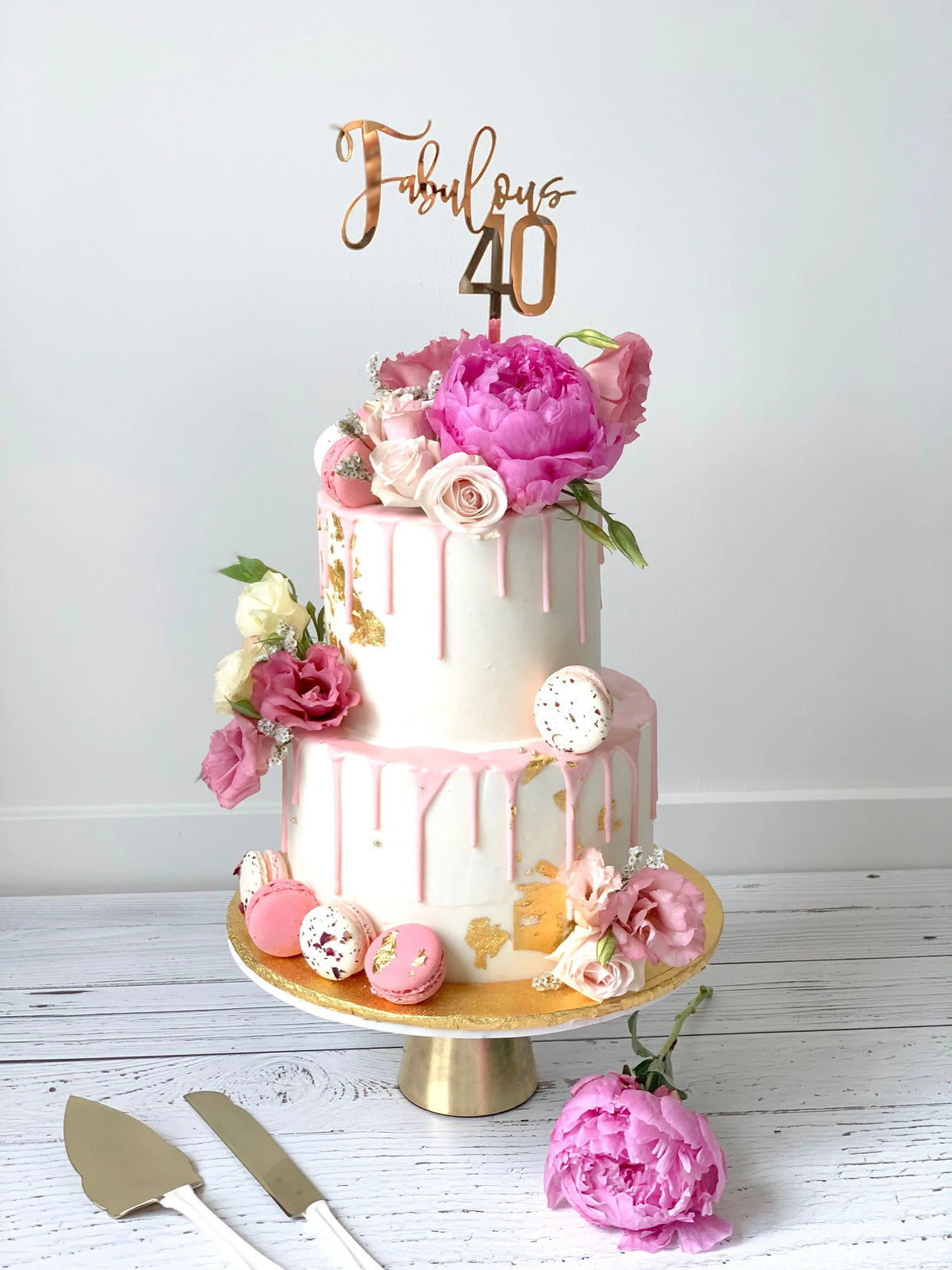 Fabulous 40 Cake Topper AALVO
