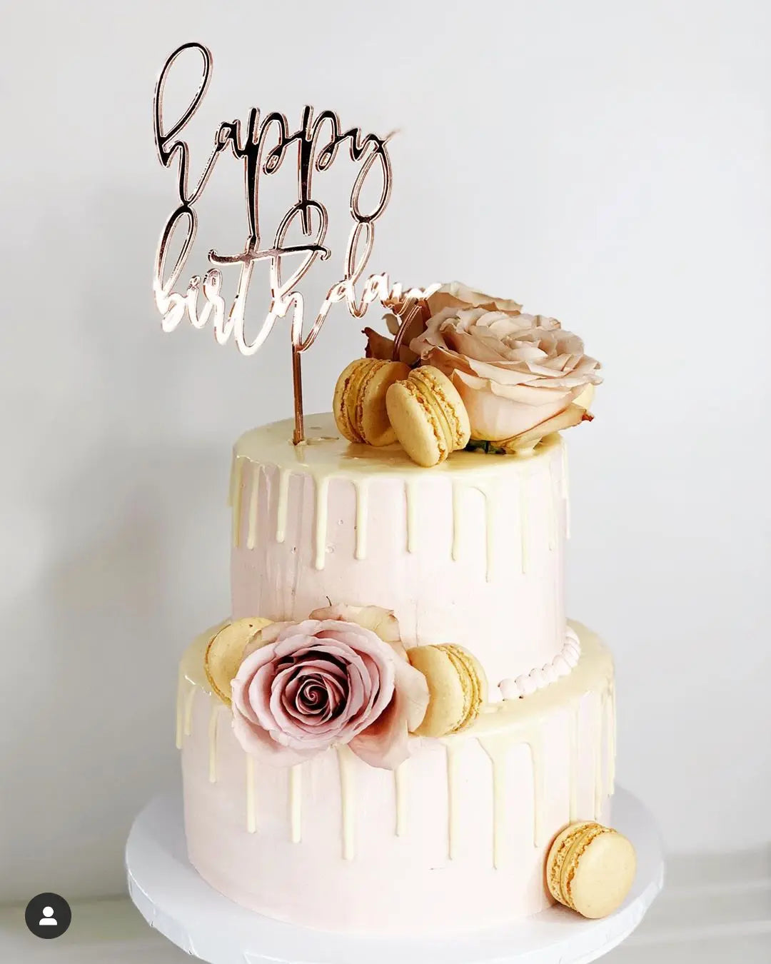 Happy Birthday Cake Topper