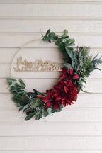 Merry Christmas Ya Filthy Animals - Wreath Sign AALVO