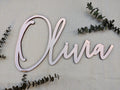 Custom Name Cut Out Sign AALVO
