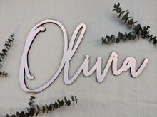 Load image into Gallery viewer, Custom Name Cut Out Sign AALVO

