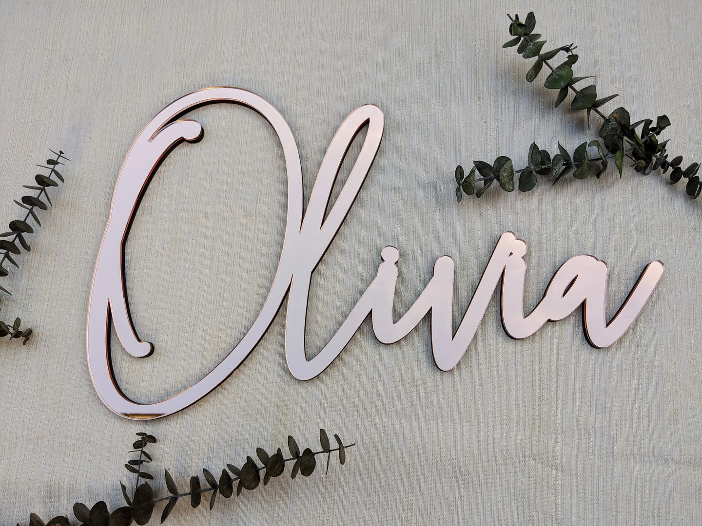 Custom Name Cut Out Sign AALVO
