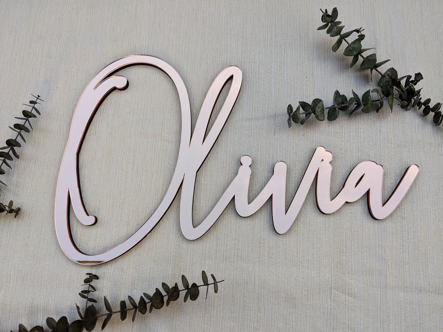 Custom Name Cut Out Sign