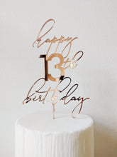 Load image into Gallery viewer, Happy Birthday - Custom Age AALVO
