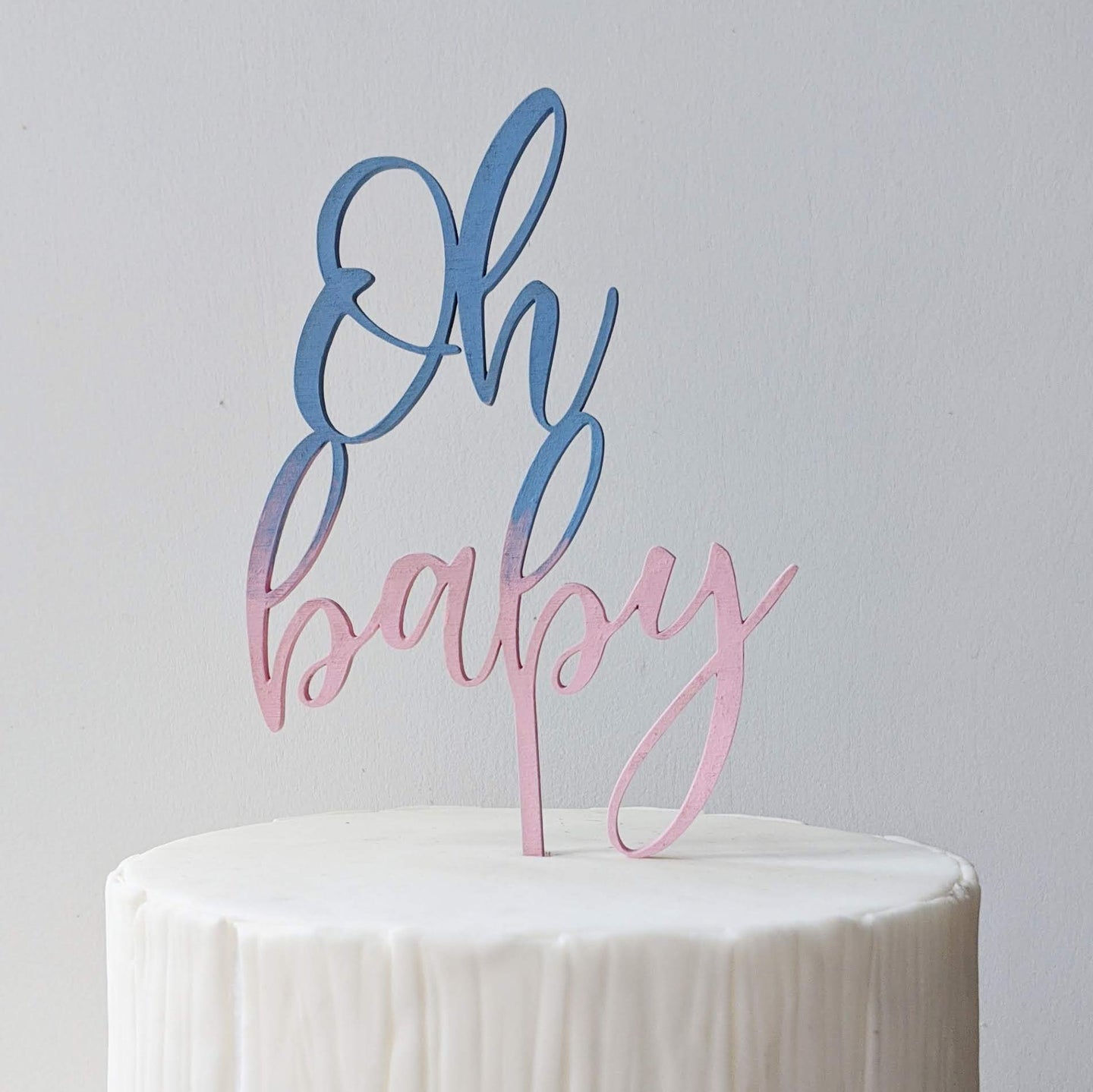 Oh Baby Cake Topper
