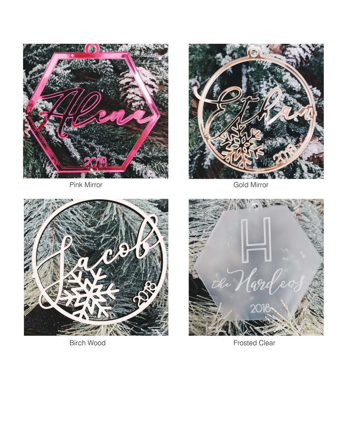 Round Personalized Ornament AALVO