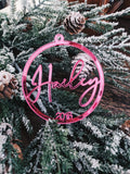 Round Personalized Ornament AALVO
